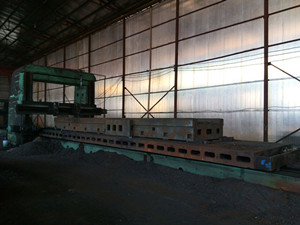 4000*14000龍門銑床粗加工